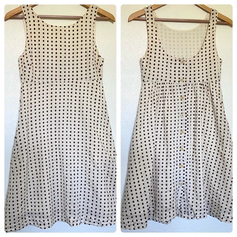 J. Crew Vintage Polka Dot Dress